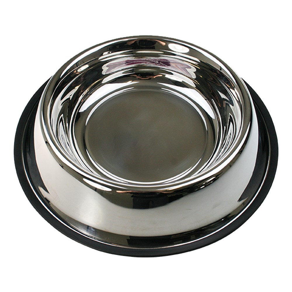 2x XXL Stainless Steel Water & Food Bowls