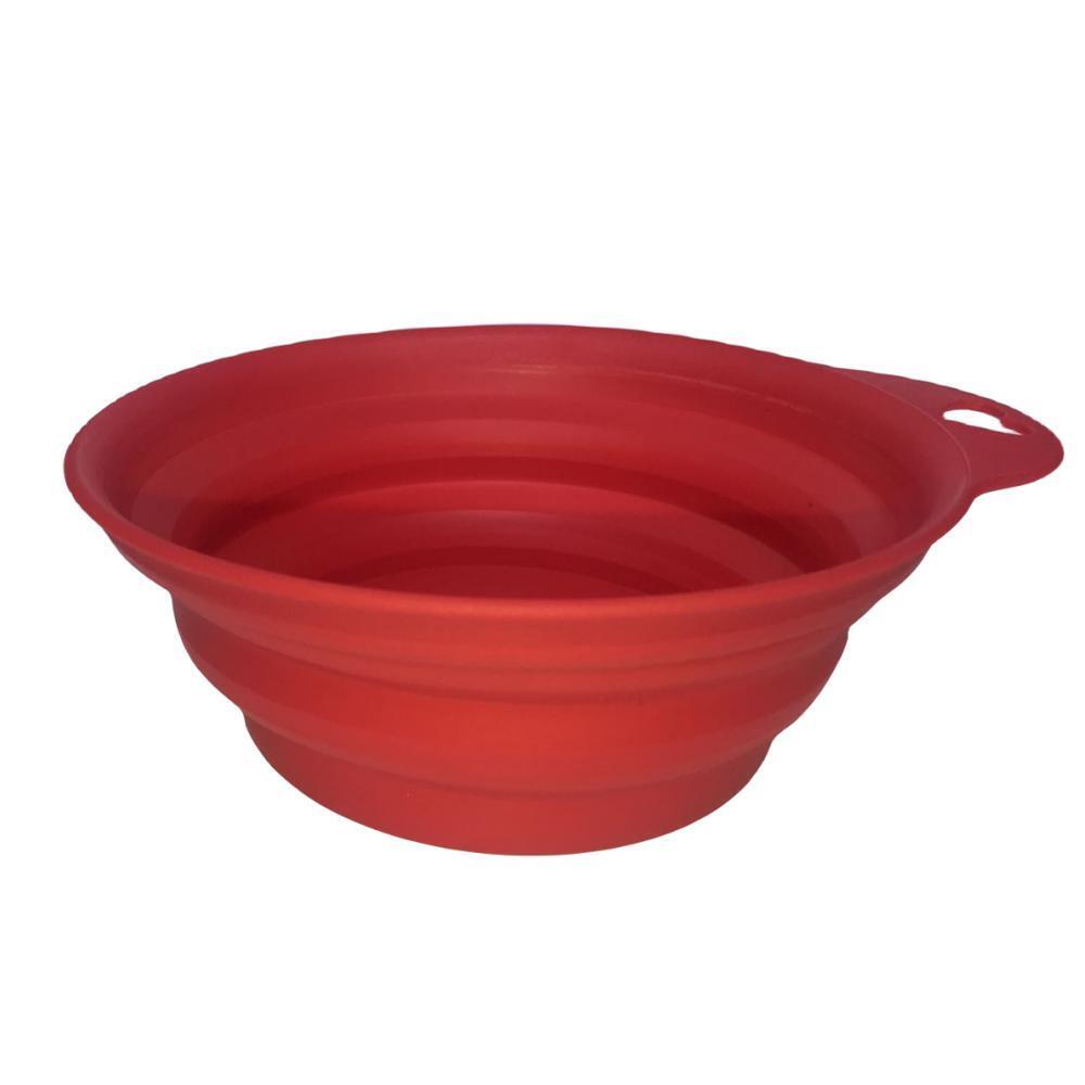 4x Dog Portable Folding Bowl