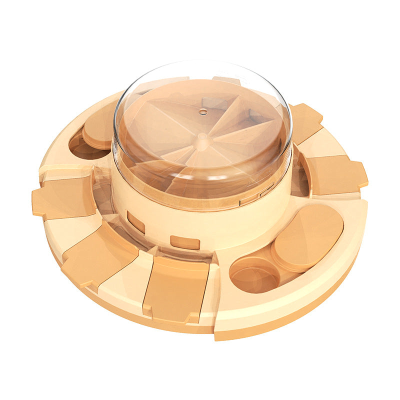 Orange Interactive Dog Puzzle Toy