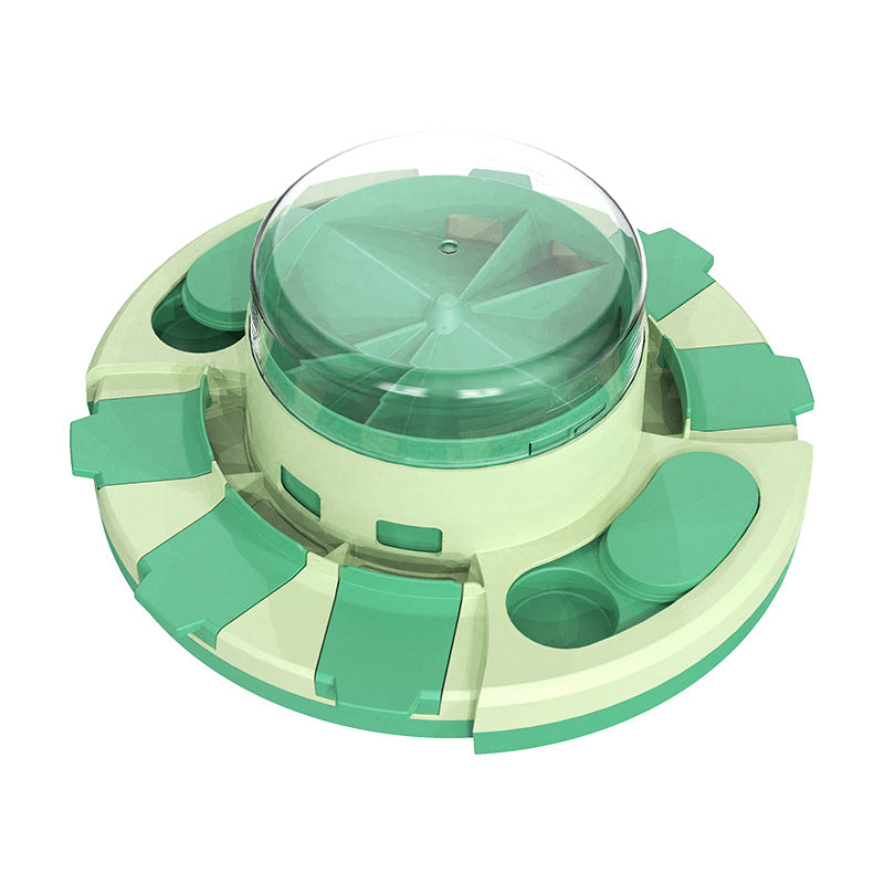 Green Interactive Dog Puzzle Toy