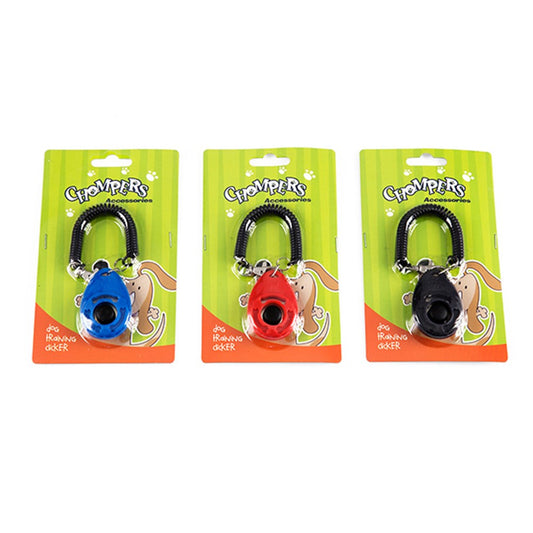 Dog Training Clicker with Wrist strap - 1 x Colour Randomly Selected