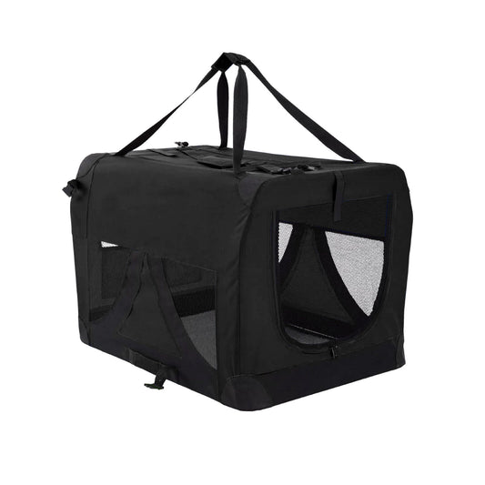 XXXL Portable Soft Dog Carry Crate - BLACK
