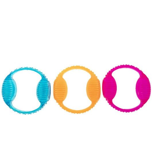 4x Rubber Treat Holder - Dental Hygiene Chew Toy