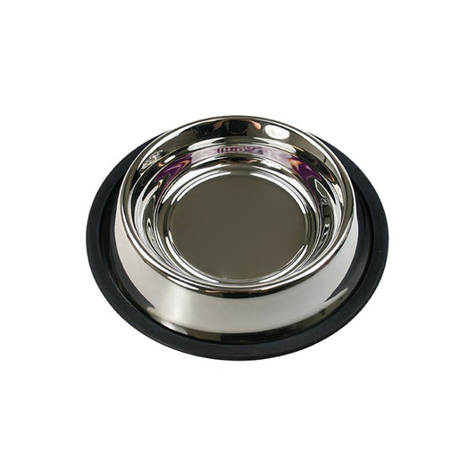 2x S Stainless Steel Water & Food Bowls