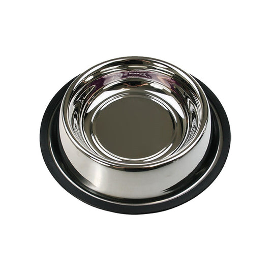 2x M Stainless Steel Water & Food Bowls