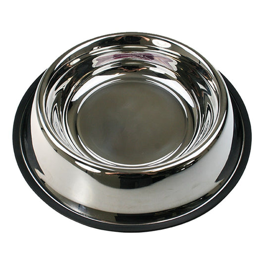 2x XXL Stainless Steel Water & Food Bowls
