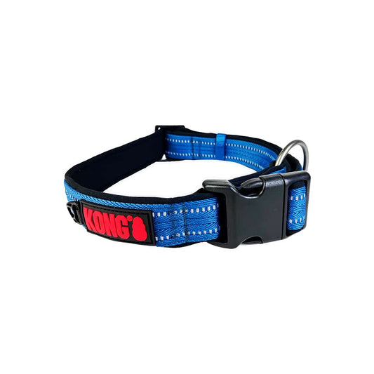 Large KONG Nylon Blue Collar