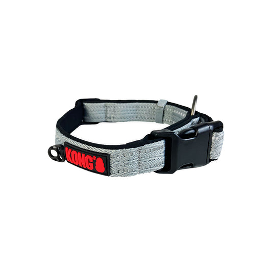Large KONG Nylon Grey Collar
