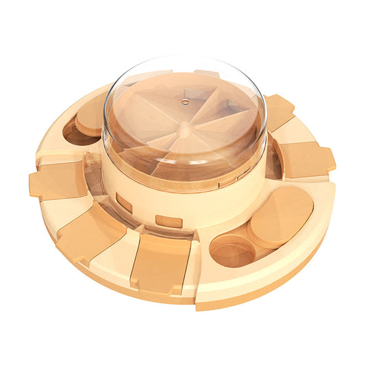 Orange Interactive Dog Puzzle Toy