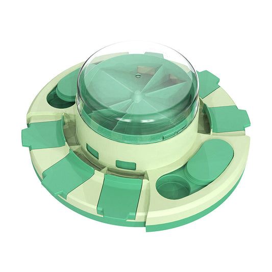 Green Interactive Dog Puzzle Toy