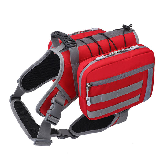 Tactical Backpack Harness - Red